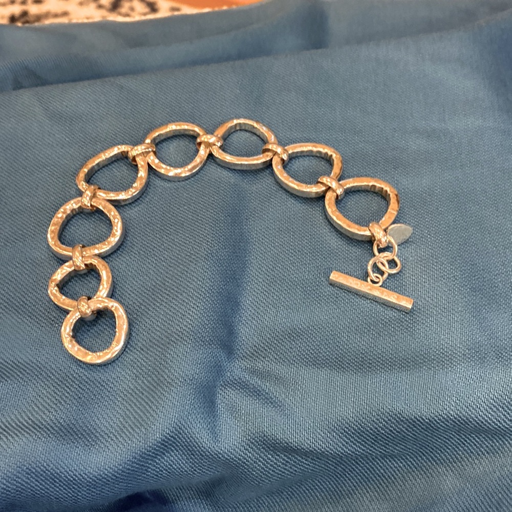 Silpada sterling silver Rush toggle bracelet